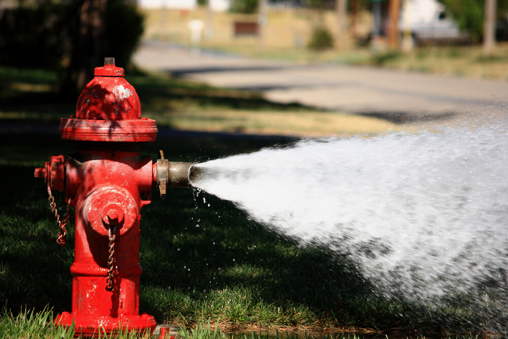 Fire hydrant flow test